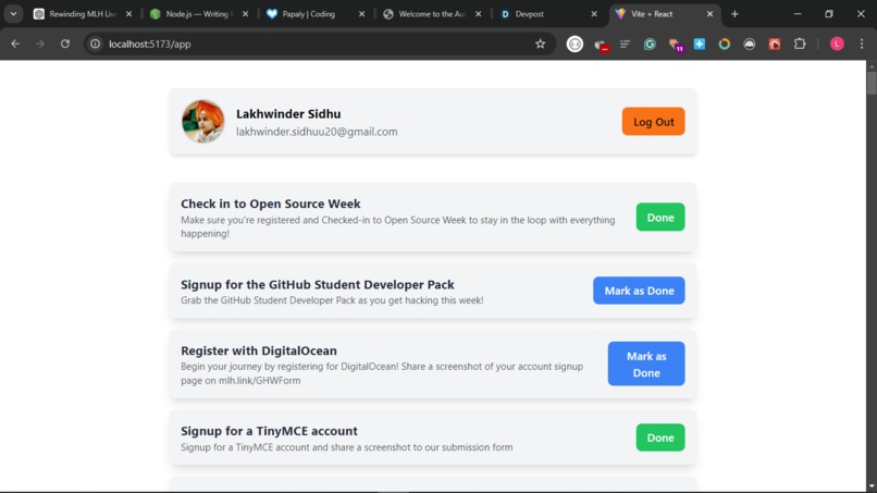 Login and Logout Functionality with Auth0 SDK – screenshot 3