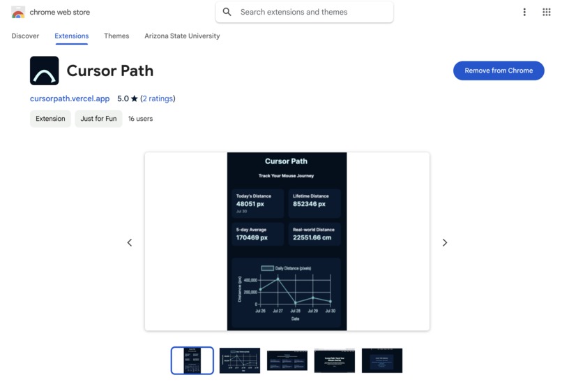 cursorpath – screenshot 2
