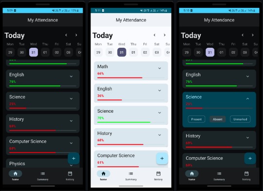 PresentMaam – screenshot 1