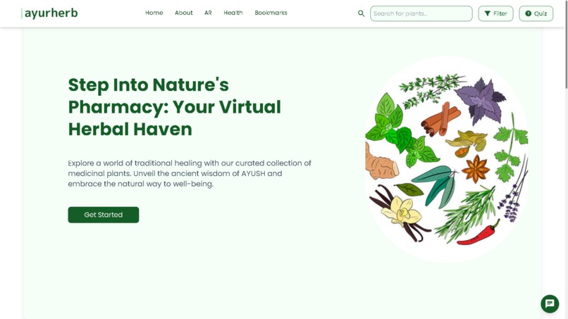 Virtual Herbal Garden – screenshot 2