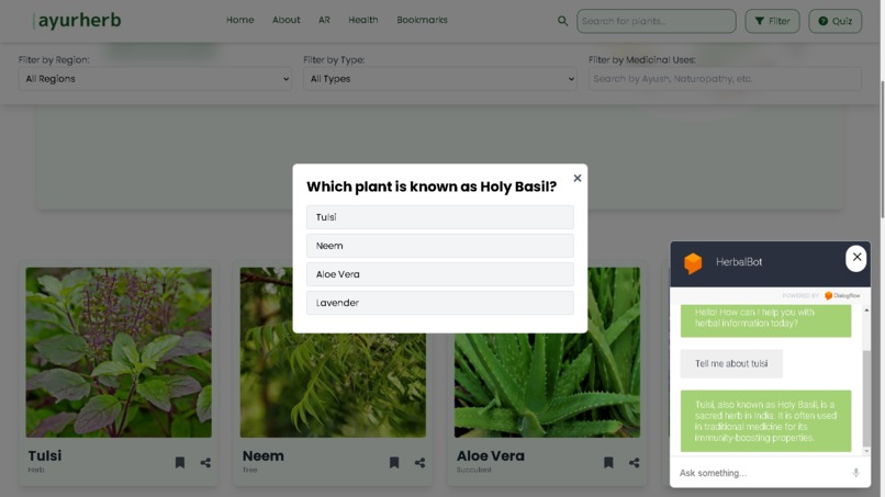 Virtual Herbal Garden – screenshot 3