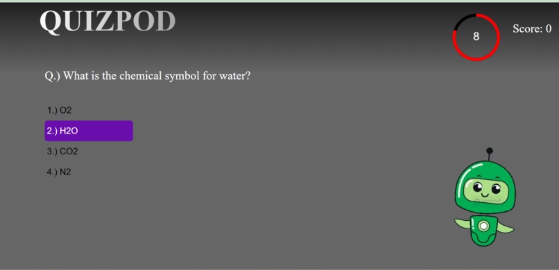 quizpod – screenshot 1