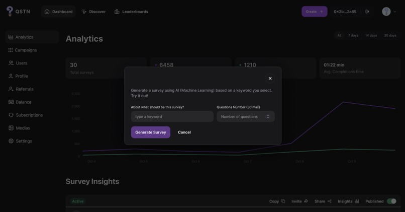 QSTN – screenshot 2