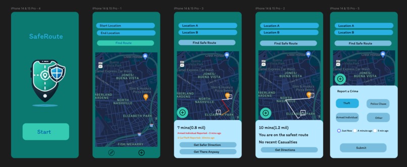Safe Route – screenshot 1