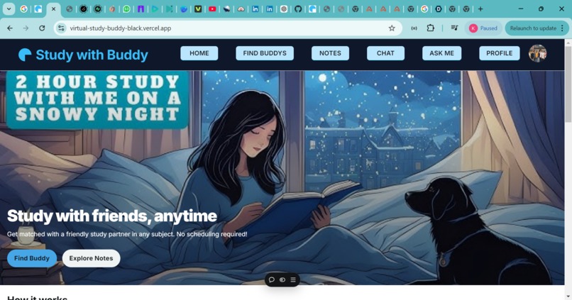 virtual study buddy – screenshot 2