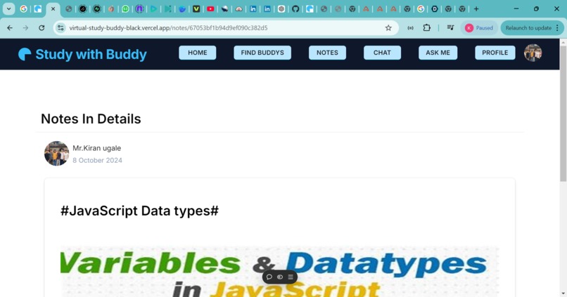 virtual study buddy – screenshot 6