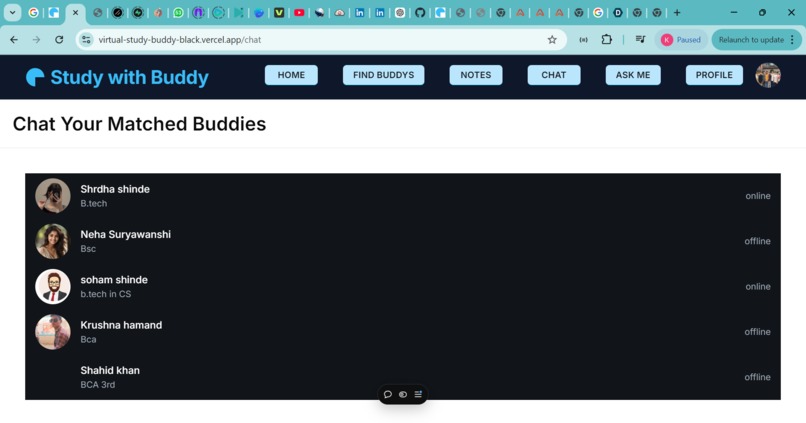 virtual study buddy – screenshot 8