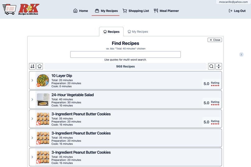 Recipe2Kitchen – screenshot 8