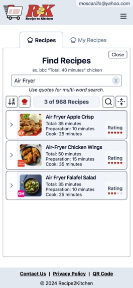 Recipe2Kitchen – screenshot 12