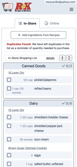 Recipe2Kitchen – screenshot 13