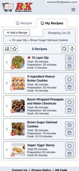 Recipe2Kitchen – screenshot 15