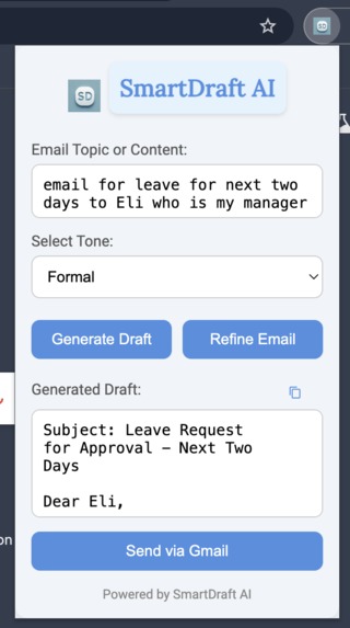 SmartDraft – screenshot 3