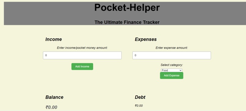 POCKET-HELPER – screenshot 2