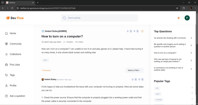 Devflow – screenshot 3