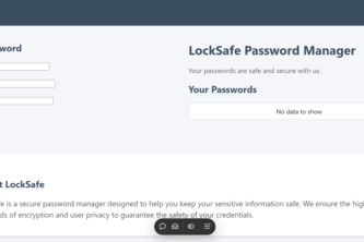 LockSafe - Cybersecurity