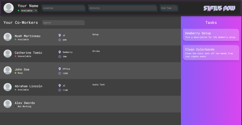 Status Now – screenshot 1