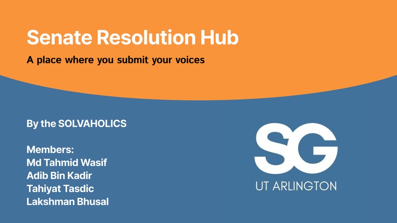 Senate Resolution Hub – screenshot 4
