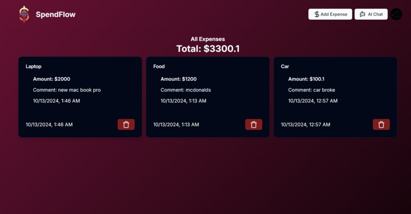 SpendFlow – screenshot 2