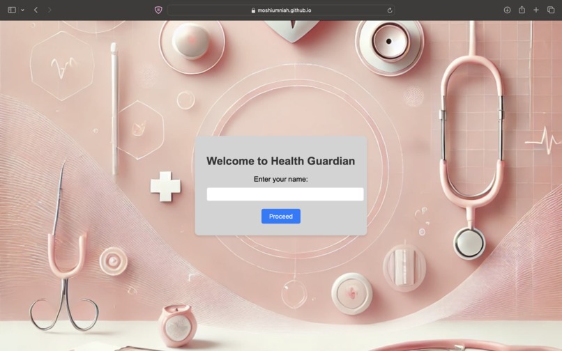 Health Guardian – screenshot 1