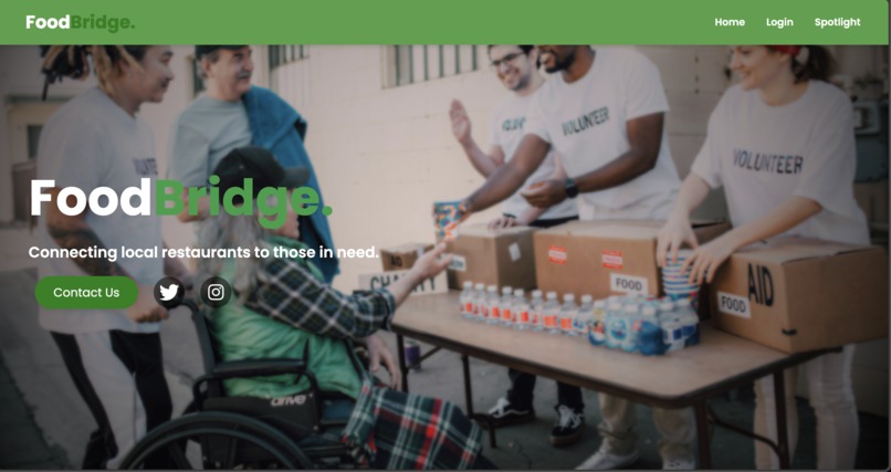 FoodBridge – screenshot 1