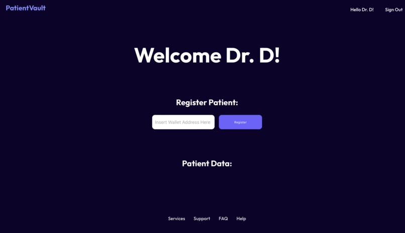 PatientVault – screenshot 1