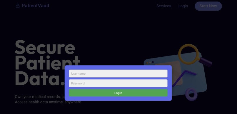 PatientVault – screenshot 3