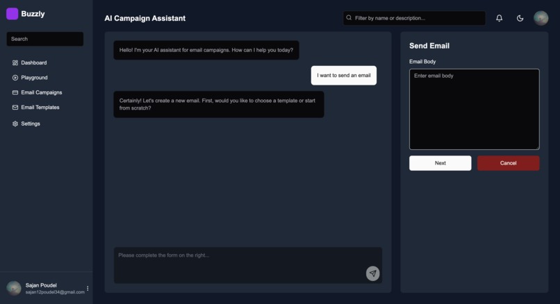 Buzzly-AI – screenshot 4