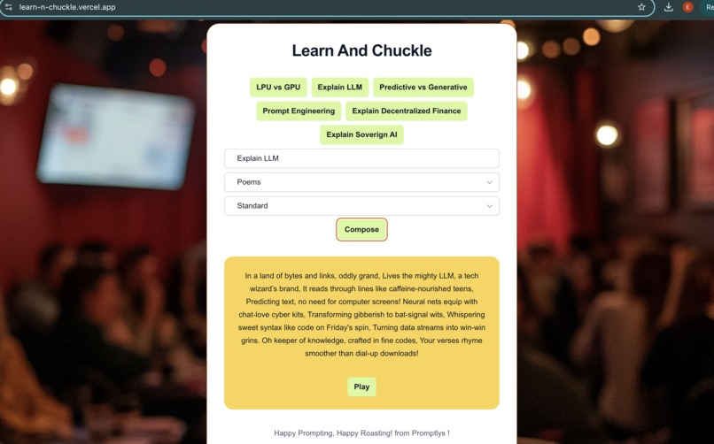Learn & Chuckle – screenshot 1
