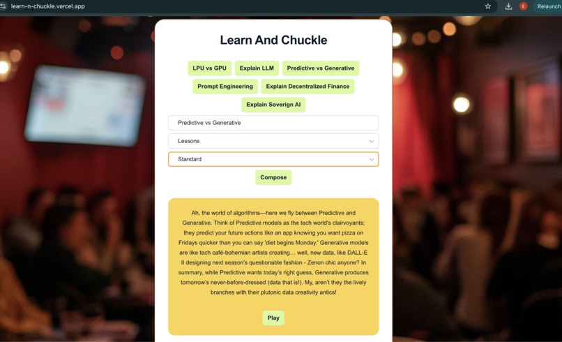Learn & Chuckle – screenshot 2