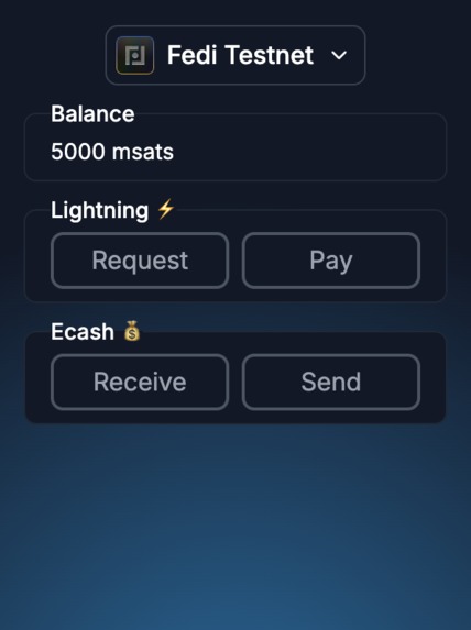 Fedimint-Web – screenshot 4