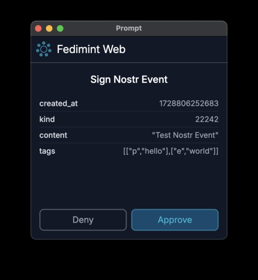 Fedimint-Web – screenshot 5