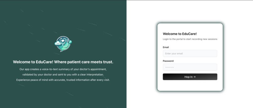 EduCare – screenshot 1