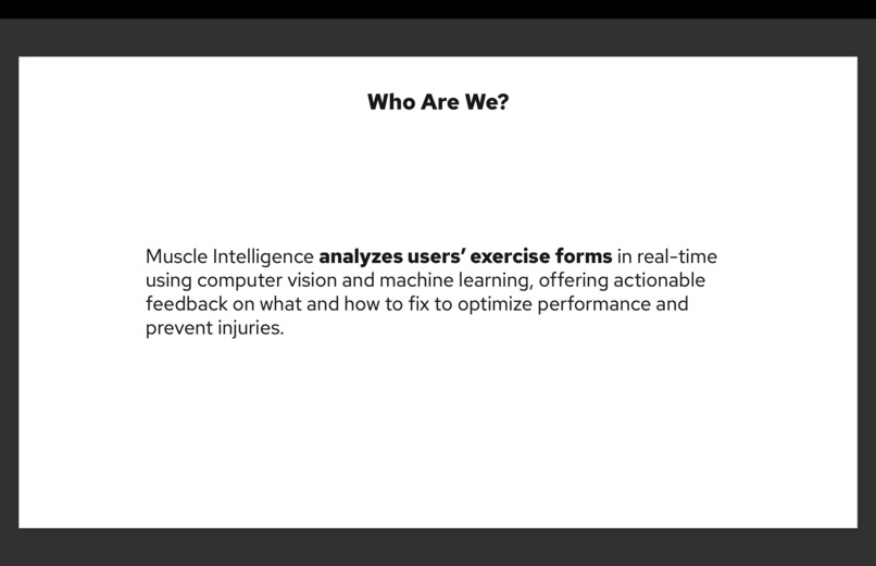 Muscle Intelligence – screenshot 2