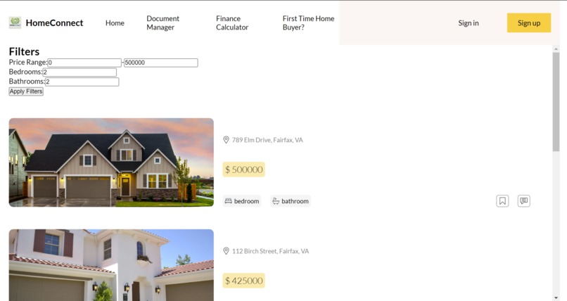 HomeConnect – screenshot 3