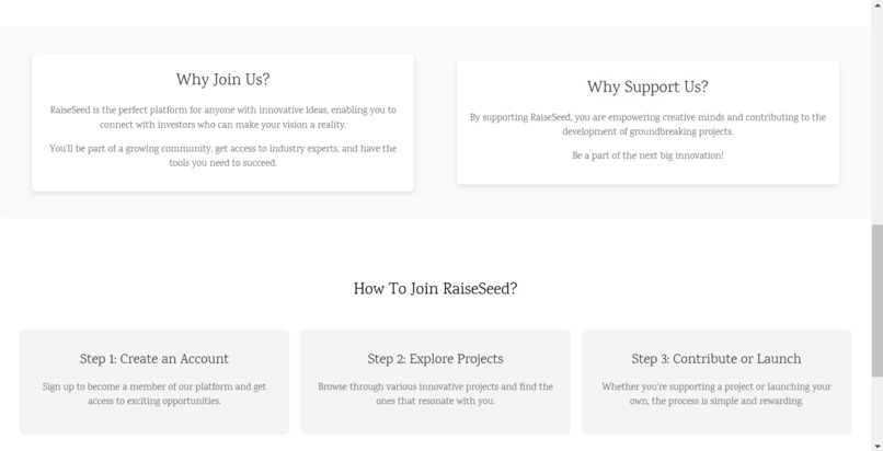 RaiseSeed - online crowdfunding platform – screenshot 5