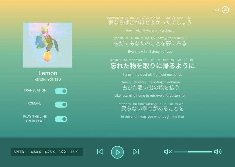 LearnLyric – screenshot 2