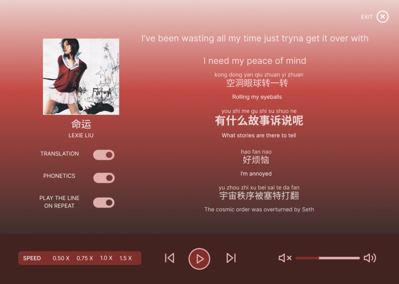 LearnLyric – screenshot 4