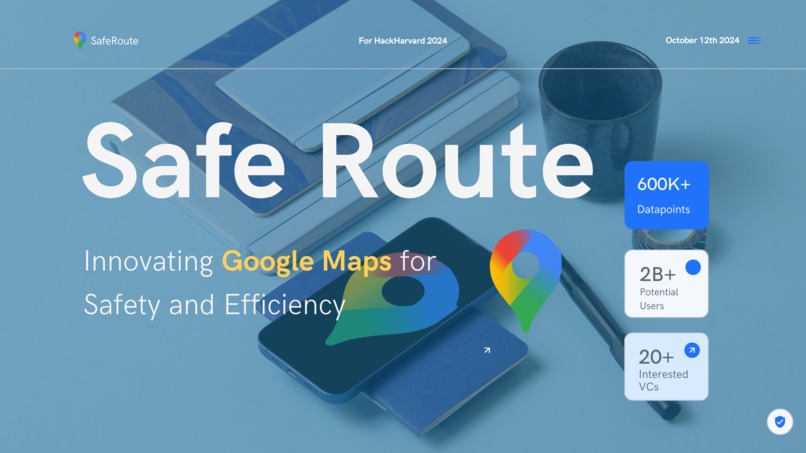 SafeRoute | Safety Prioritized in Google Maps – screenshot 1