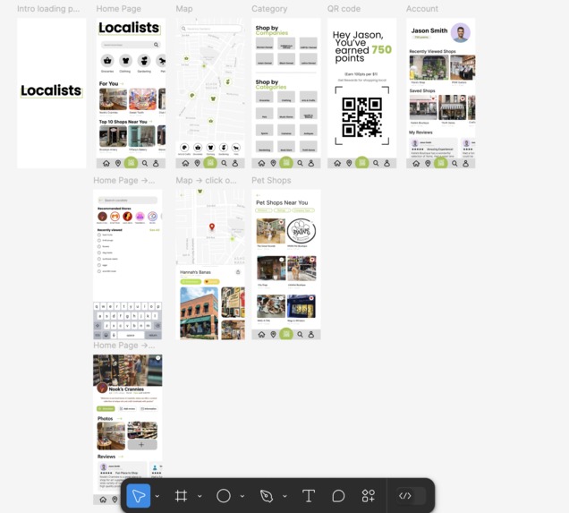 Localists - an app for supporting local businesses – screenshot 1