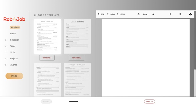 RobAJob – screenshot 2