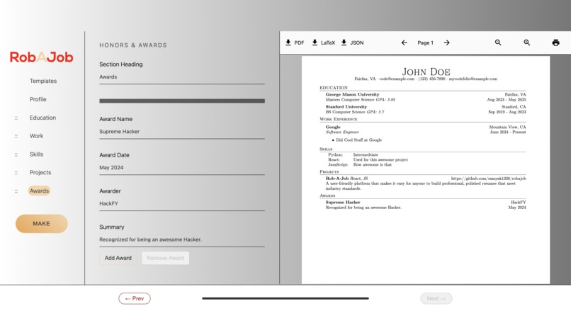 RobAJob – screenshot 3