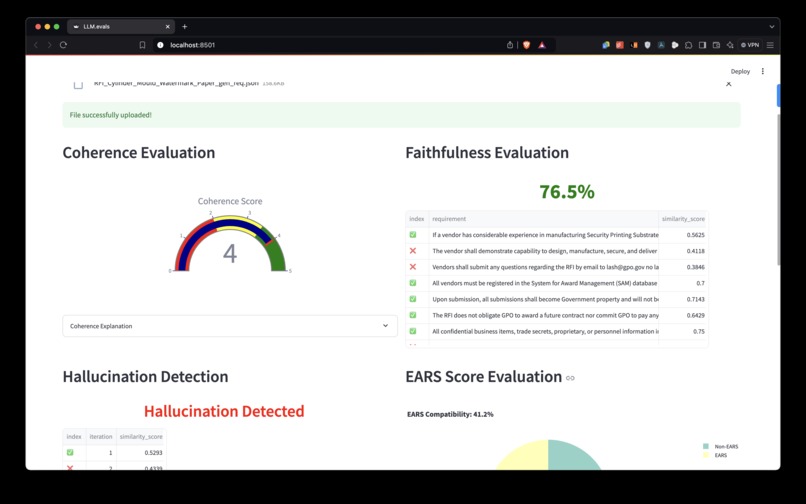 LLM.evals – screenshot 1