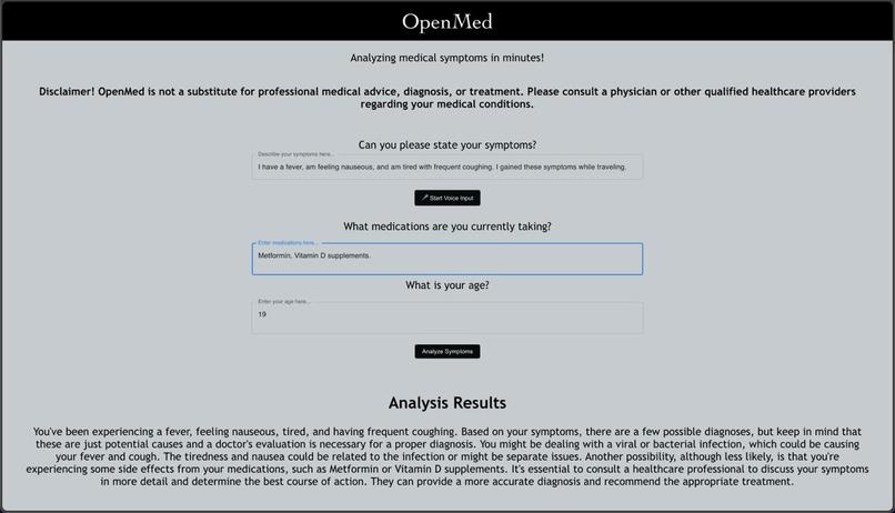 OpenMed – screenshot 2