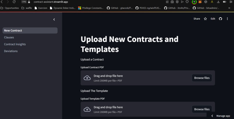 Ai Contract Assistant – screenshot 2