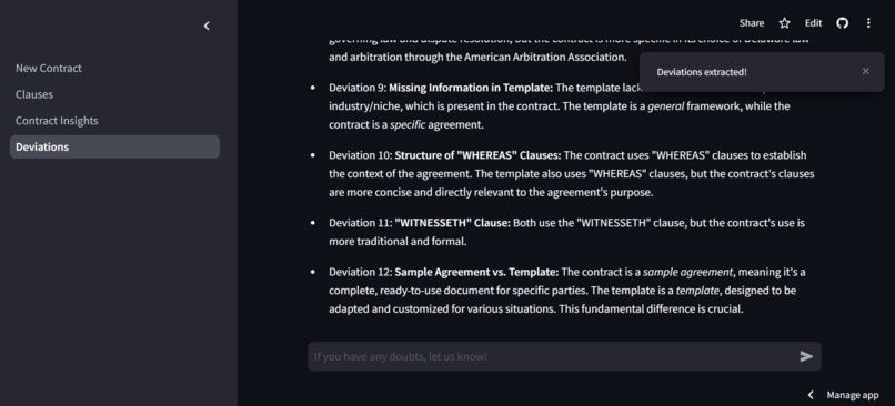 Ai Contract Assistant – screenshot 4