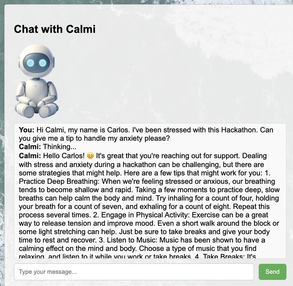 Calmi.Ai – screenshot 5