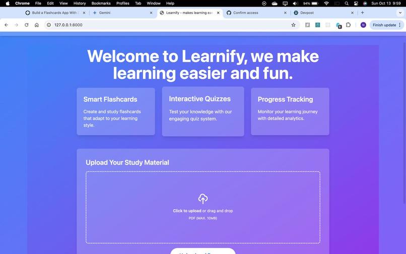 Learnify – screenshot 1