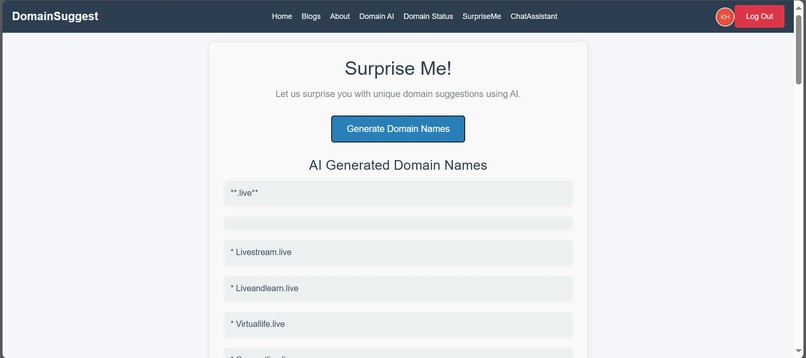 Genai domains: DomainDreams.co – screenshot 5