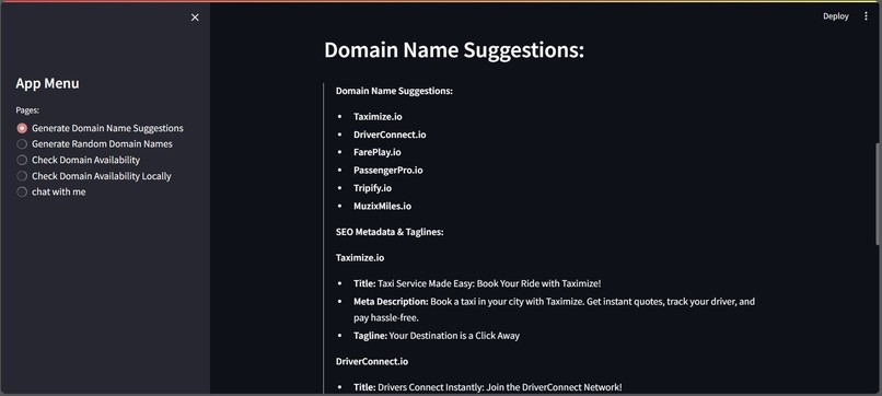 Genai domains: DomainDreams.co – screenshot 7