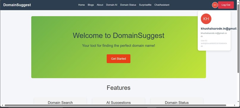 Genai domains: DomainDreams.co – screenshot 8